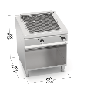 PARRILLA 900 MOD. SE9CG80M