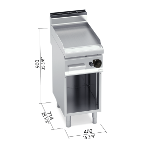 FRYTOP 700 MOD.G7FL4M  "FE GAS "