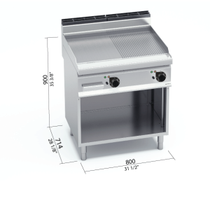 FRYTOP 700 MOD. E7FM8MP-2 "FE L/R ELEC."