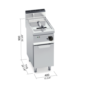 FREIDORA 700 MOD. E7F18-4M "18L. ELEC."