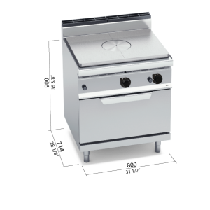 COCINA 700 MOD. G7TP+FG