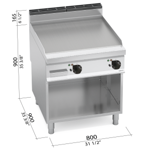 FRYTOP 900 MOD. E9FL8M-2 "FE ELEC."