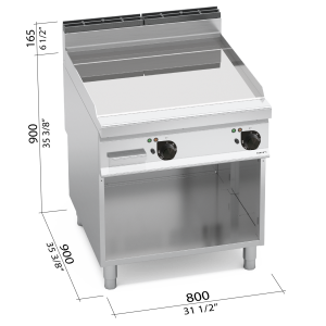 FRYTOP 900 MOD. E9FL8M-2/CPD "COMPOUND ELEC."