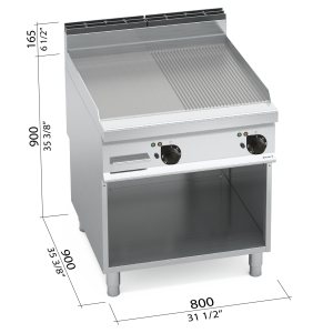 FRYTOP 900 MOD. E9FM8M-2