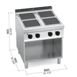 COCINA 900 MOD E9PQ4M "4F ELEC."