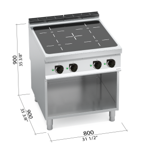 COCINA 900 INDUCCION MOD. E9P4M/IND "4F"
