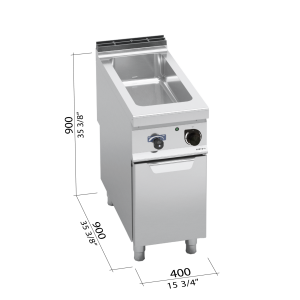 BAÑO Mª 900  MOD. E9BM4M "ELEC."