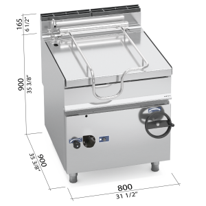 SARTEN BAS. 900  MOD. G9BR8/I "80L. GAS"