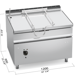 SARTEN BAS. 900 MOD. E9BR12/I+RM CON ELEVACION