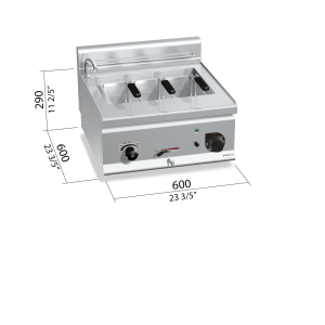 CUECE PASTAS 600 MOD. E6CP6B