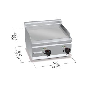 FRYTOP 600 MOD. E6FL6BP-2