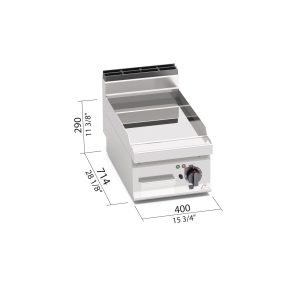 FRYTOP 700 MOD. G7FL4B/CPD "COMPOUND GAS"