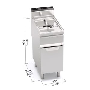 FREIDORA 700 MOD. GL15M "15L. GAS"