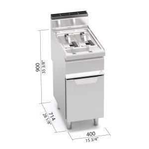 FREIDORA 700 MOD. GL7+7M "7+7L GAS "